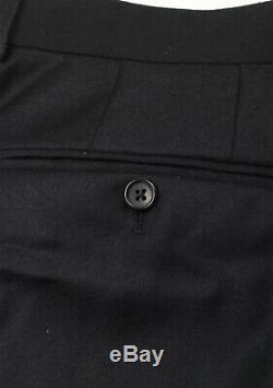 New TOM FORD Black Wool Cashmere Dress Trousers Size 50 / 34 U. S. Pants