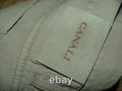 New Wot Canali Casual 5 Pockets Pants Size 38 X 35 Made In Italy Beige #270