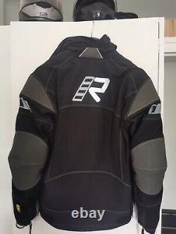 New complete suit Rukka Armas Motorcycle Jacket and Trousers Black EU52 UK42