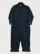 Nigel Cabourn Military Coverall In Black Navy Overalls Dungarees Size 44