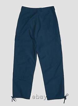 Nigel Cabourn Piped Pants Trousers in Black Navy Ripstop Size 34 W 34