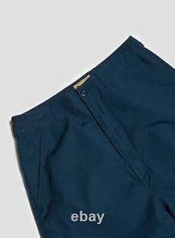 Nigel Cabourn Piped Pants Trousers in Black Navy Ripstop Size 36 W 36