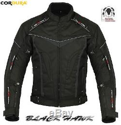 Night Hawk Mens Ce Armour Motorbike / Motorcycle Textile Jacket Trousers Suit