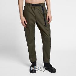 Nike NikeLab Men's Cargo Pants M L Green Black Casual Training Outdoors New