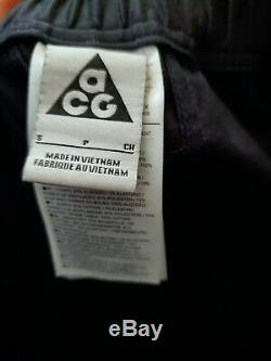 Nike Nikelab ACG SS17 cargo pants black Small mens RARE 880976-010 acronym mmw