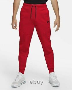 Nike Sportwear Tech Fleece Windrunner Tracksuit Sz L University Red/Black CU489
