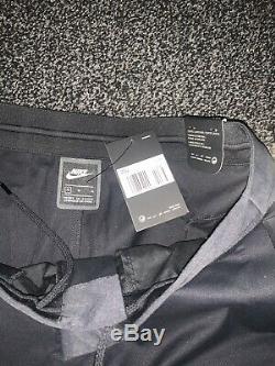 Nike X Stone Island Custom Cargo Utility Tech Pack Pants Black Size Small