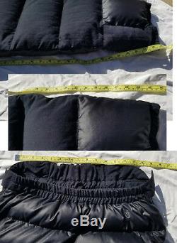 North Face Nuptse Nylon Down Puffy Puffer Insulated Pants Mens Small Vintage