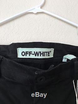Off-White C/O Virgil Abloh Black Chino Pants 34