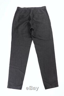 Outlier Mens Black Injected Linen Pants 32 x 32 $198