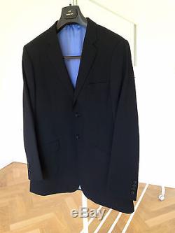 Ozwald Boateng Black Wool Trouser Suit UK 44R 38 Authentic