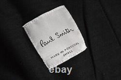 PAUL SMITH Mainline dark grey Artist Stripe wool sweatpants trousers'S' SMALL