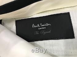 Paul Smith Mens Black Evening Trousers Side Adjusters Wool & Mohair 39 Waist
