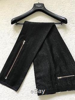 Paul Smith Zip fastening Leg SLIM Fit Trousers MAINLINE 30W Made In Portugal