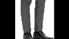 Peter England Men Grey Ultra Slim Fit Flat Front Formal Trousers 1353449