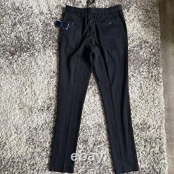 Polo RALPH LAUREN Pants Mens Black Slim Trousers Dress Casual $248 32x33