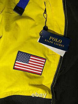 Polo Ralph Lauren Flag Alpine Ski Pants Sz L MSRP $298 Skier 92 Color Block Tech