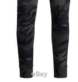 Polo Ralph Lauren Men Military US Army Camo Fleece Jogger Cargo Sweatpants Pants