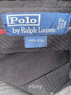 Polo Ralph Lauren tuxedo holiday black Pants 100% Wool NWT $165 Sz 34x 30