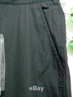 Prada Black Mens Cotton Italian Pants Size XL 56 EU NEW