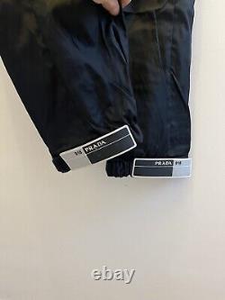 Prada Black Nylon Trousers 2018
