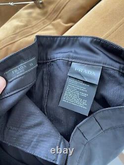 Prada Black Slim-Fit Nylon-Gabardine Trousers