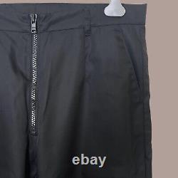Prada Nylon Zip Trousers EU50 Fits 32-34