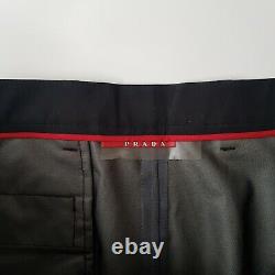 Prada goretex Water Proof Black Trousers-UK waist 37/Size 52 IT. RSP £1,900 Each