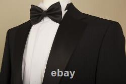 Pre Loved Tuxedo Suit Single Breasted Tux Jacket Trousers Black Tie Dj Formal