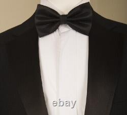 Pre Loved Tuxedo Suit Single Breasted Tux Jacket Trousers Black Tie Dj Formal
