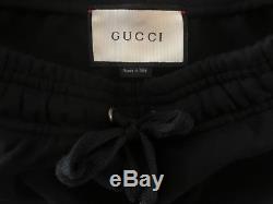 Preowned Gucci Technical Track Pant Black Color Size Small