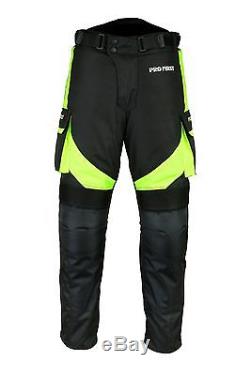 ProFirst Mens Motorbike Motorcycle Cordura Jacket Trouser Textile CE Armour Suit