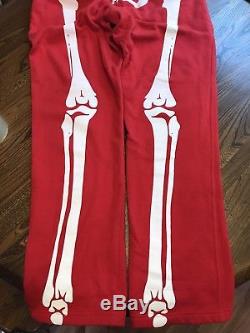 RARE NEW SAMPLE LRG Lifted Research Group Skeleton Halloween Dead Serious Pant
