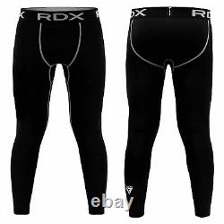 RDX Men's Thermal Compression Pants Running Cycling Gym Exercise Jogging Sport C