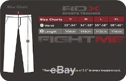 RDX Mens Tracksuit Zip Bottoms Top Jogging SweatShirt Trouser Boxing Gym Sports