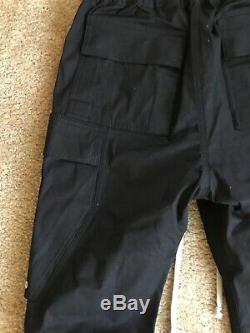 RICK OWENS Cargo Pants in Black Size IT 46 new with tags SS19 Babel