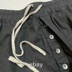 RICK OWENS DRKSHDW Size L Large Mens Drop Crotch Harem Cropped Pants Cotton