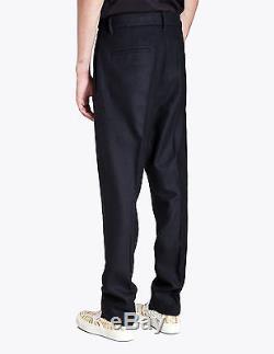 RICK OWENS SPHINX ASTAIRE PANTS DROPPED NEW WOOL-BLEND TROUSERS 50IT