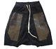 Rick Owens Sphinx Fw15 Black Drawstring Embroidered Shorts Size Uk6 Us4 Eu34