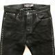 Rrl Side Stitch Cowboy Leather Pants Ralph Lauren 32/32 Black 1800
