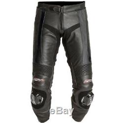 RST 1115 Blade Leather Motorcycle Motorbike Pants Jeans Trousers Black UK38