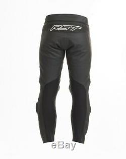 RST 1444 Tractech Evo 2 Motorcycle Motorbike Leather Armoured Trousers Black