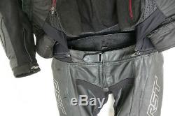 RST Blade two piece motorcycle leathers mens jacket size 46 trousers 36