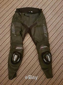 RST Leather trousers pants, size 34 waist long leg. 2 piece
