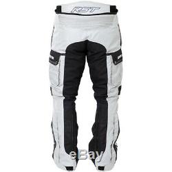 RST Motorbike Motorcycle Touring Pro Series Adventure 3 CE Textile Jeans Silver