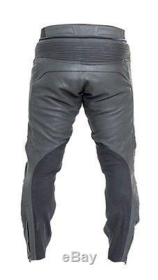 RST R-16 Motorcycle Motorbike Leather Jeans Black