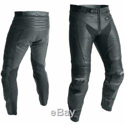 RST R-18 CE Black Moto Motorcycle Motorbike Sports Leather Trouser All Sizes