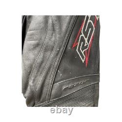 RST Razor Leather Motorcycle Trousers Size UK 44 Mens Black