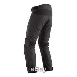 RST Syncro Waterproof CE Motorcycle Textile Pants Trousers Short Leg Black