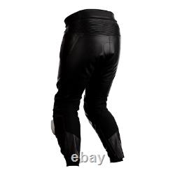 RST Tractech Evo R 2020 Leather Sports Motorcycle Motorbike Trousers Black
